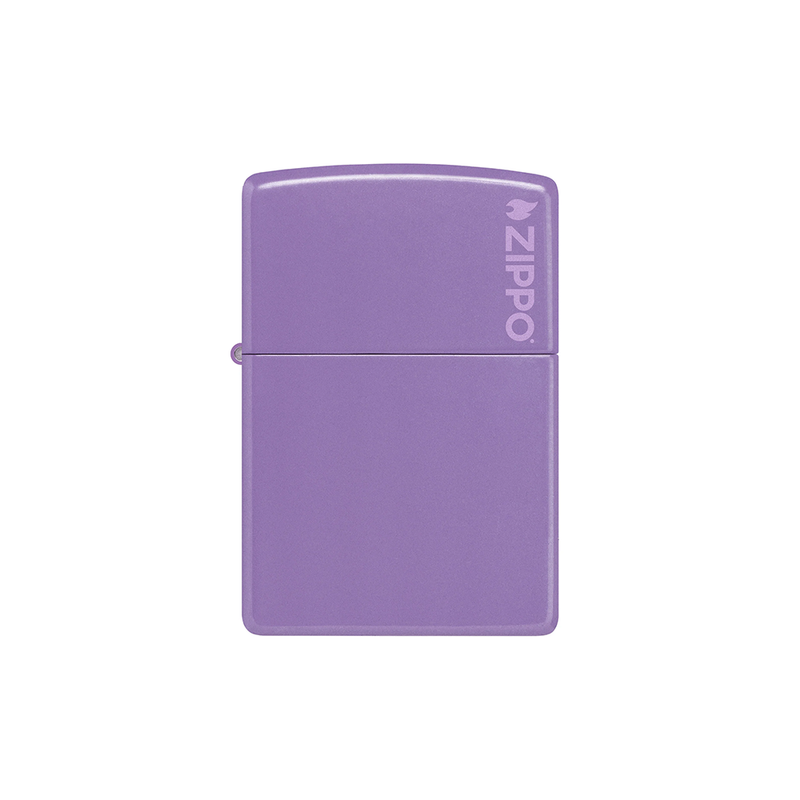 Zippo 46681ZL Classic Smoky Lavender Zippo Logo