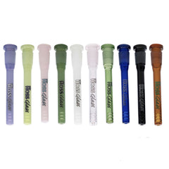 Hoss Glass | 5.5" Full Colour Downstem diffuser with cuts [YX10C]