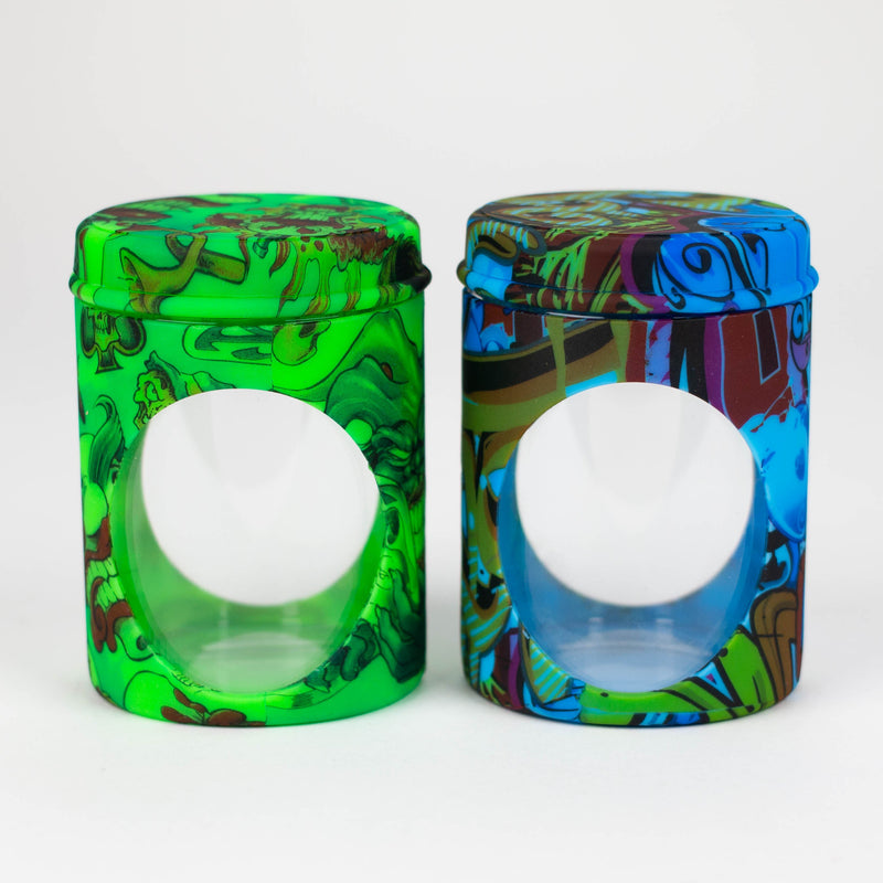 Silicone flower Jar-Assorted [J1P]