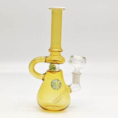 8-1/2" Water Bong With Fancy Glass Bowl