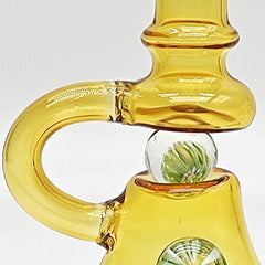 8-1/2" Water Bong With Fancy Glass Bowl