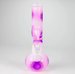 9.5" Flower Designed Bong - Assorted Color [PIP651]