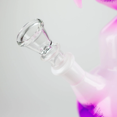 9.5" Flower Designed Bong - Assorted Color [PIP651]