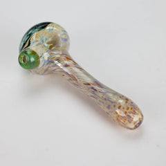 Shine Glassworks | Frit Crushed Opal Honeycombe pipe - Made in Canada