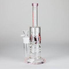 Maple Glass | 12" Honey Comb With Tree Percolator And Splash Guard Bong
