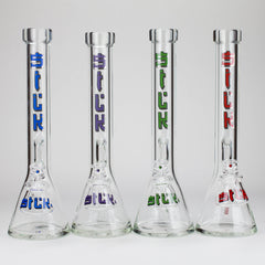 Silk Glass | 17" 10mm Thick Beaker Glass Bong with Accessories – Premium Gift Set