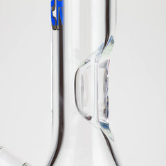 Silk Glass | 17" 10mm Thick Beaker Glass Bong with Accessories – Premium Gift Set