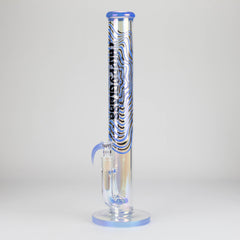 Trippy Glass | 17" Holographic Double Inline  Straight Tube Glass Bong