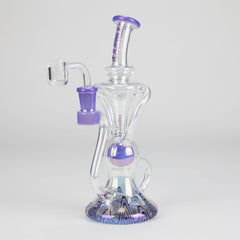 Trippy Glass | Recycler with Banger