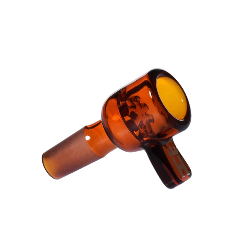 Hoss Glass | 14mm Full Colour Screen Bowl with Square Handle [YX21AC]